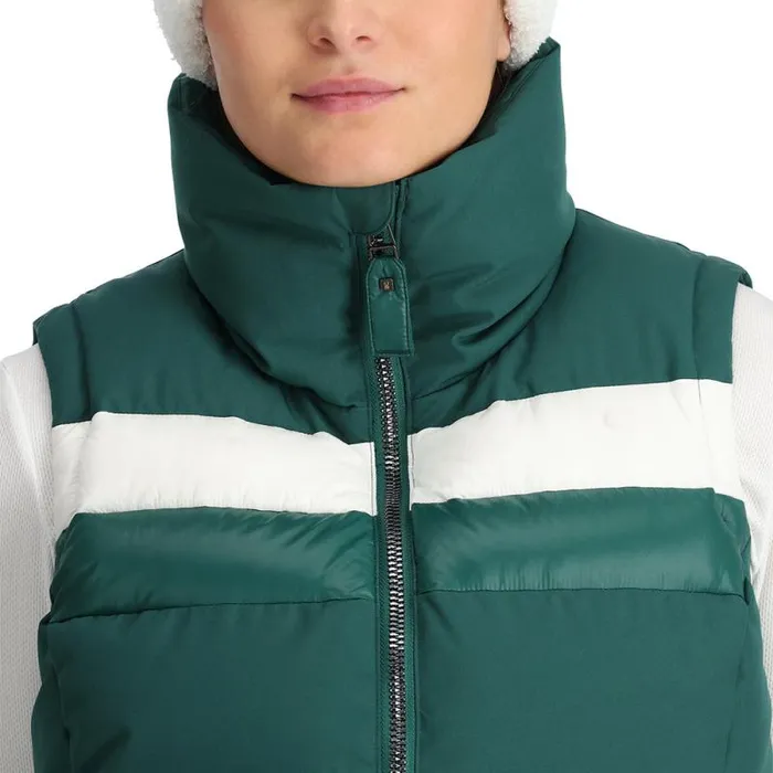 Spyder Vests Eastwood Vest Cypress Green 8211 Womens