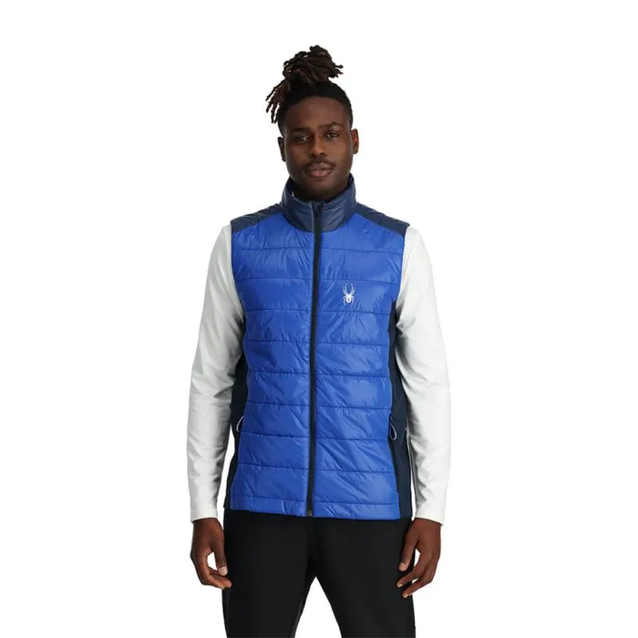 Spyder Vests Glissade Vest Electric Blue 8211 Mens