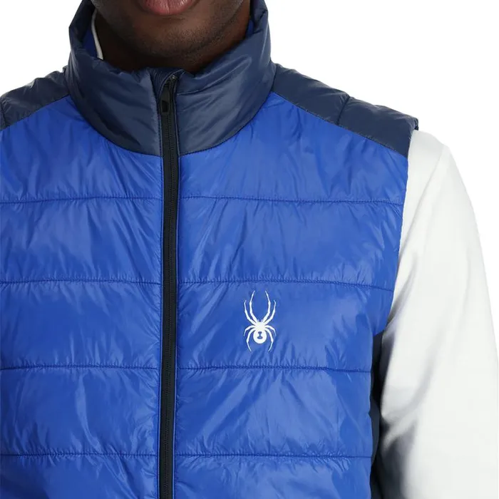 Spyder Vests Glissade Vest Electric Blue 8211 Mens