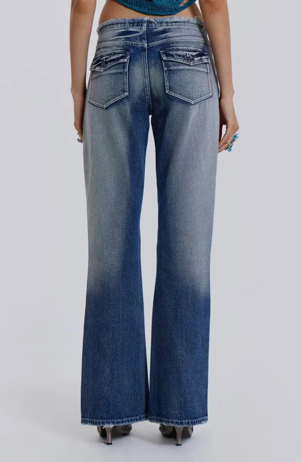 Statement Jeans Women Jaded London Viper Low Rise Jeans
