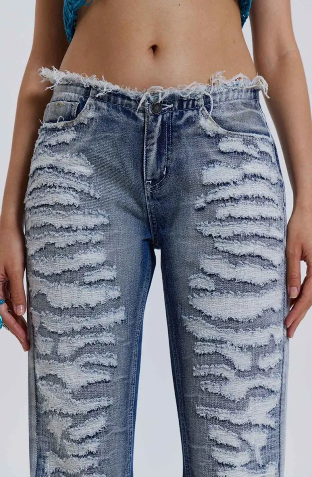 Statement Jeans Women Jaded London Viper Low Rise Jeans