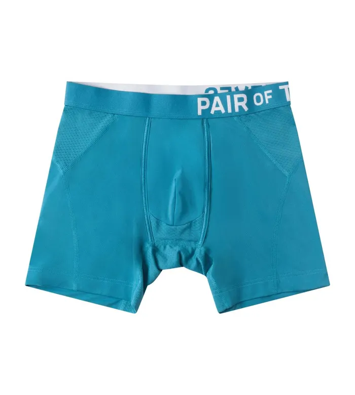 Supercool Boxer Briefs Black Turquoise Underwear 2 Pack Men Pair Of Thieves Boxer Briefs