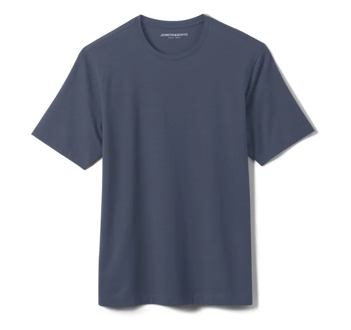 Sweaters and Knits Johnston and Murphy Men Essential Tee Navy