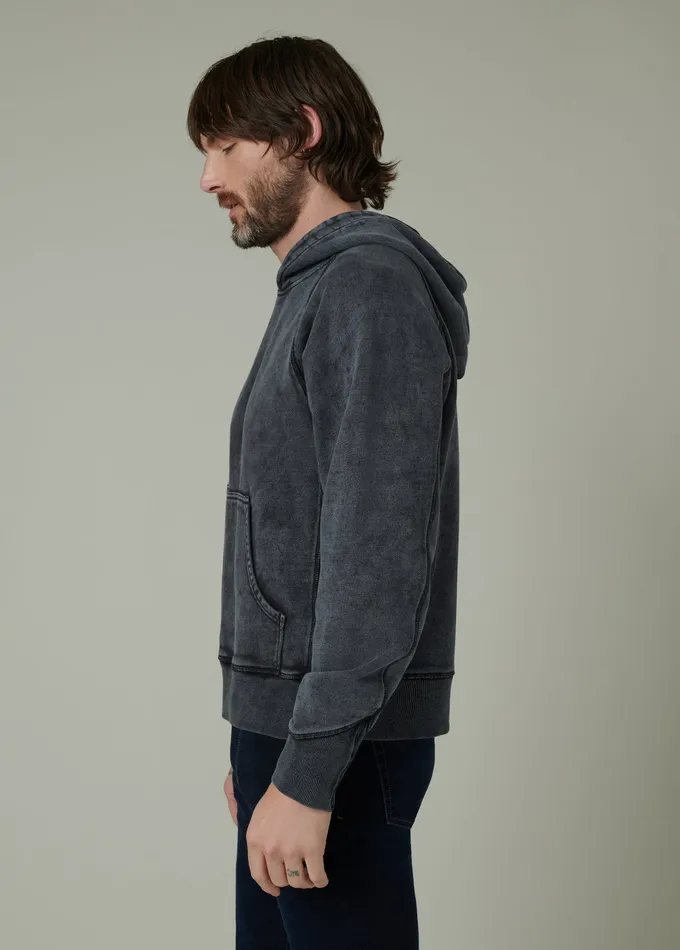 Sweaters Hoodies VINTAGE WASHED HOODIE Black Joe8217s Jeans Men
