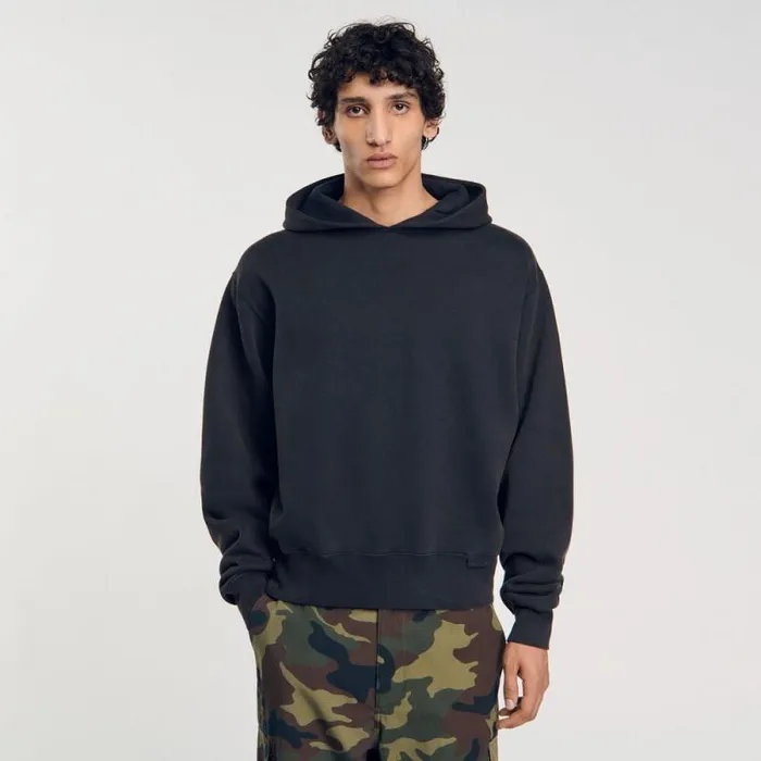 Sweatshirts and Hoodies Men SANDRO Hoodie Grey