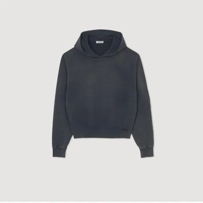 Sweatshirts and Hoodies Men SANDRO Hoodie Grey