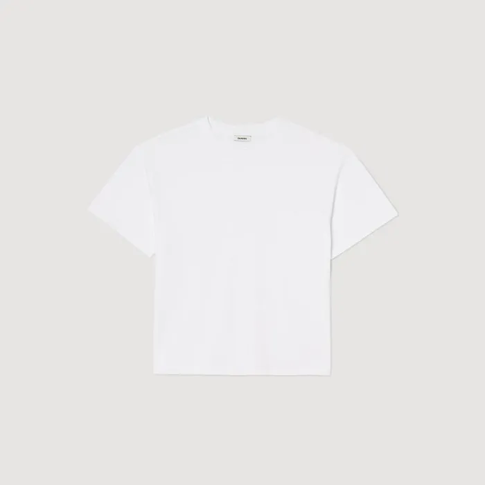 Tshirts and Polos Men SANDRO Oversized Tshirt White