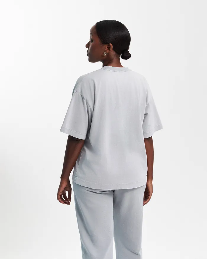 TShirts Colorfulstandard Women Oversized Organic TShirt 8211 Sapphire Blue