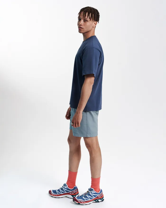TShirts Oversized Organic TShirt 8211 Light Aqua 8211 Colorfulstandard Men
