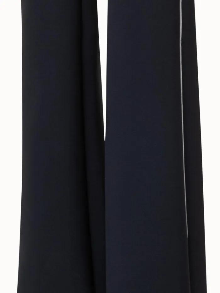 Techno Neoprene Bootcut Pants Black Women Akris Pants