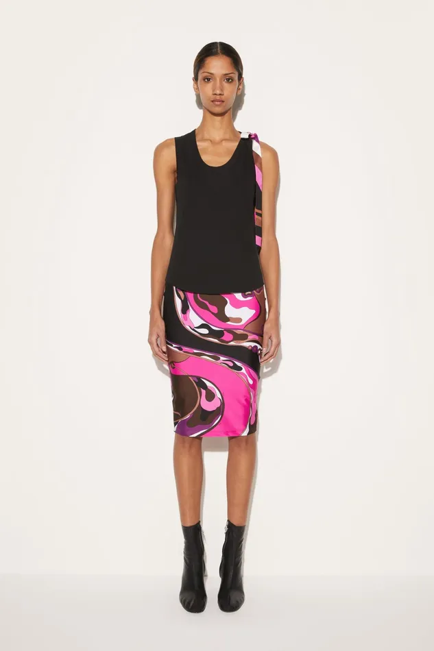 Tops And Shirts Women PUCCI BowEmbellished Cotton Top