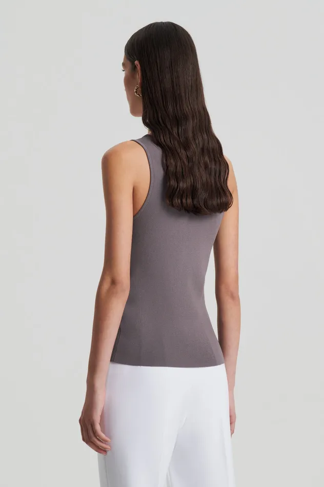 Tops Women Scanlan Theodore CREPE KNIT SINGLET TORBA