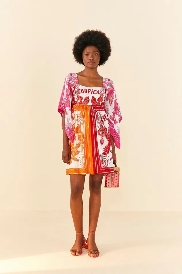 Tropical Dream Mini Dress Women Farm Rio Mini Dresses