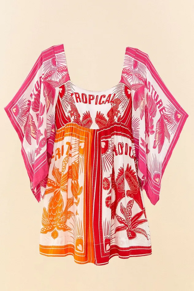 Tropical Dream Mini Dress Women Farm Rio Mini Dresses