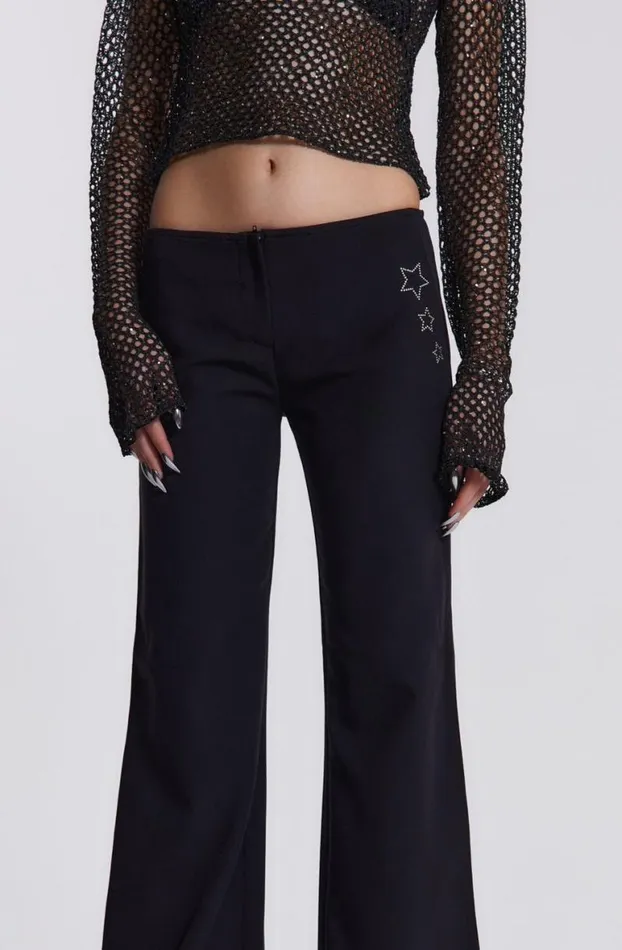Trousers Women Jaded London Anas Low Waist Trousers