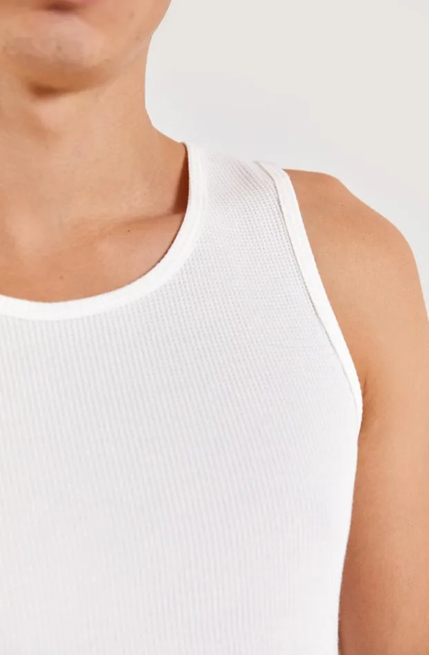 Vests Men Jaded London Waffle Vest