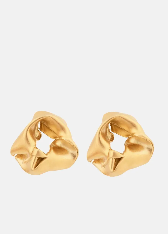 Vince Jewelry Women Completedworks Notsobig Scrunch Earrings Gold