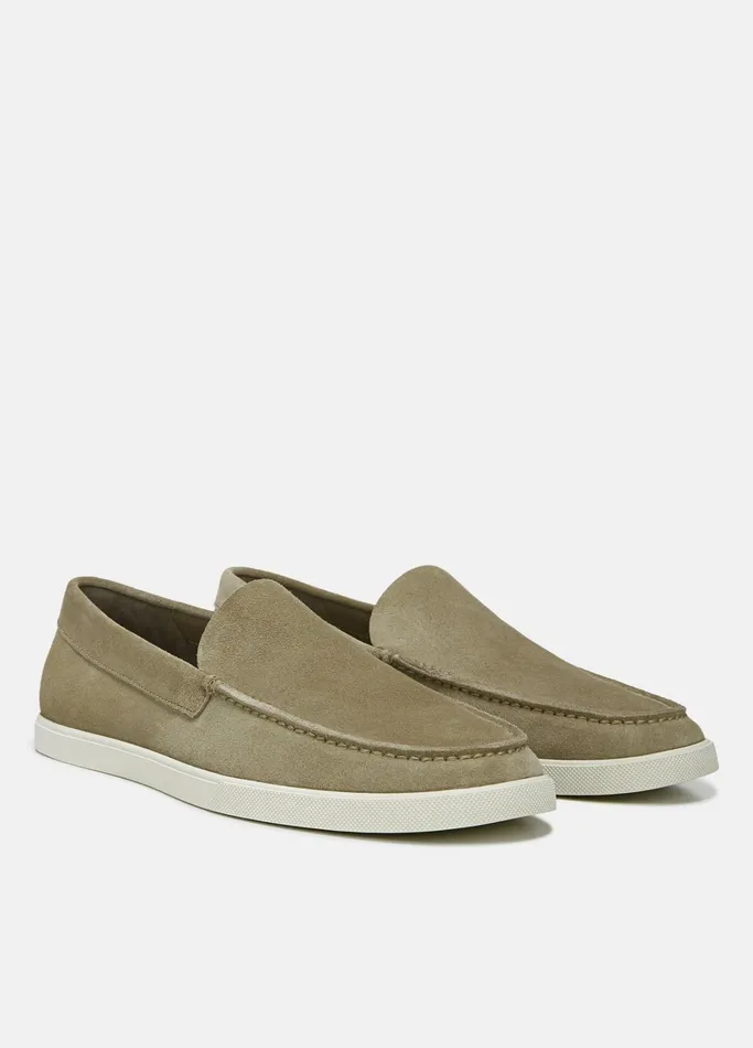 Vince Loafers and LaceUps Men Sonoma Suede Loafer Flint