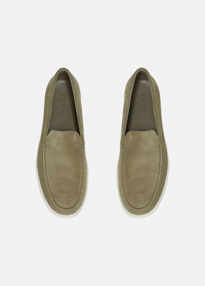 Vince Loafers and LaceUps Men Sonoma Suede Loafer Flint