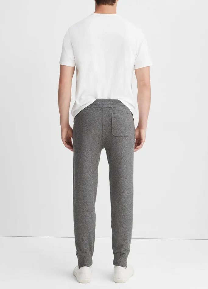 Vince Pants and Shorts Men Wool Cashmere Jogger Medium Grey