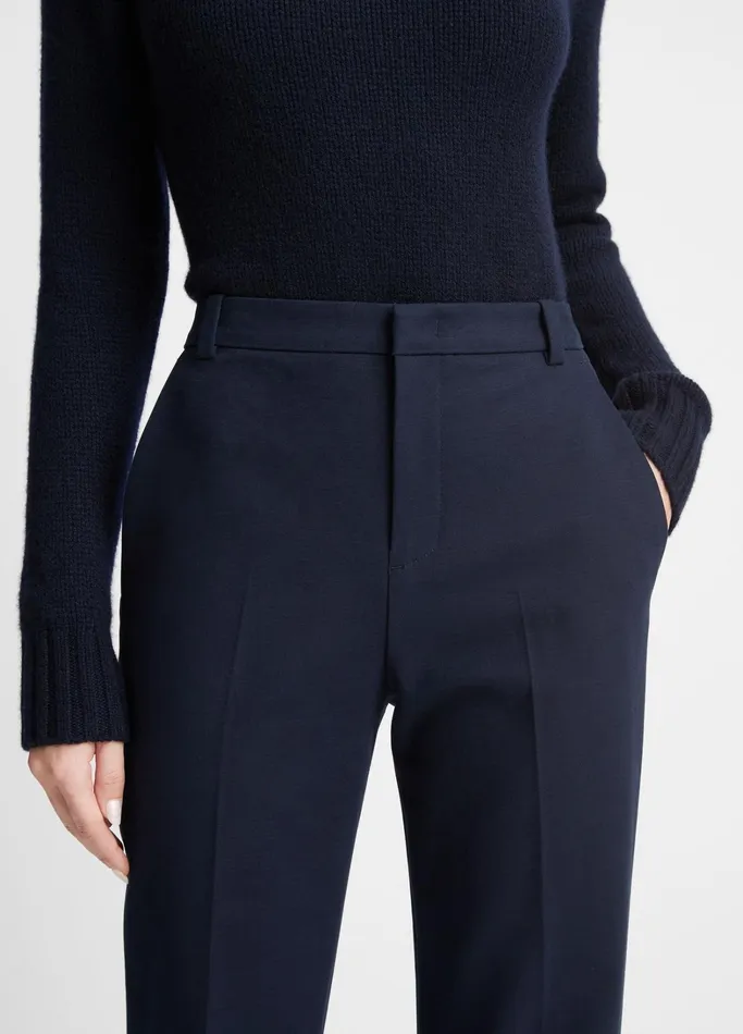 Vince Pants and Shorts Women StretchCotton BootCut Trouser Atlantic