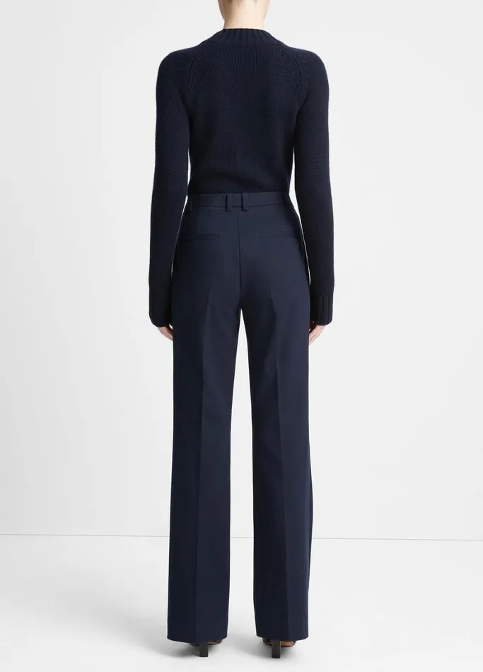 Vince Pants and Shorts Women StretchCotton BootCut Trouser Atlantic