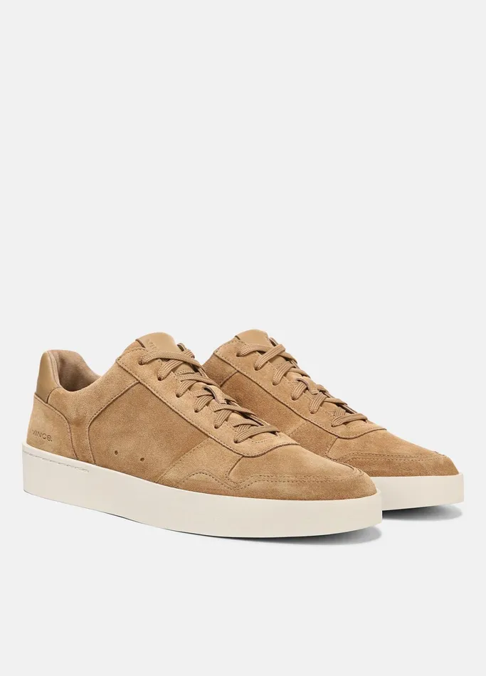 Vince Sneakers Men Peyton Leather LaceUp Sneaker New Camel