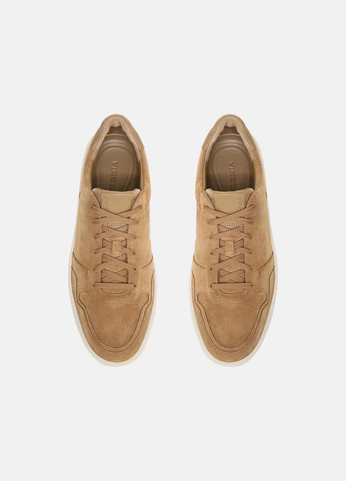 Vince Sneakers Men Peyton Leather LaceUp Sneaker New Camel