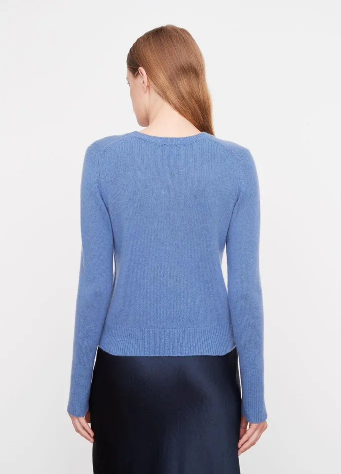 Vince Sweaters Women Cashmere Classic Crew Neck Sweater River