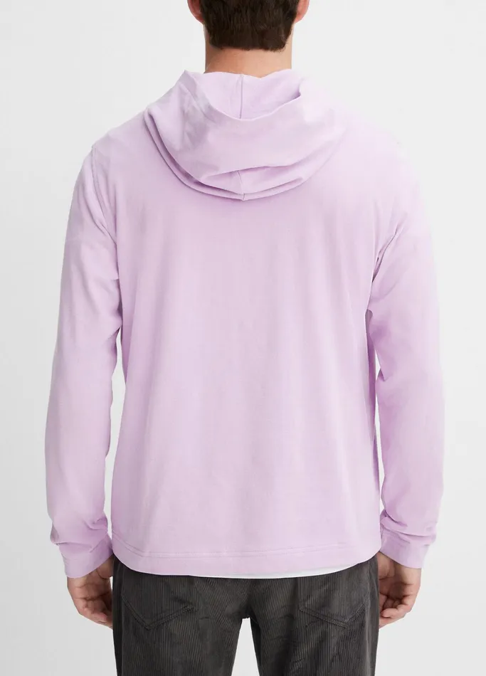 Vince Sweatshirts and Hoodies Men Sueded Jersey Hoodie Fox Glove