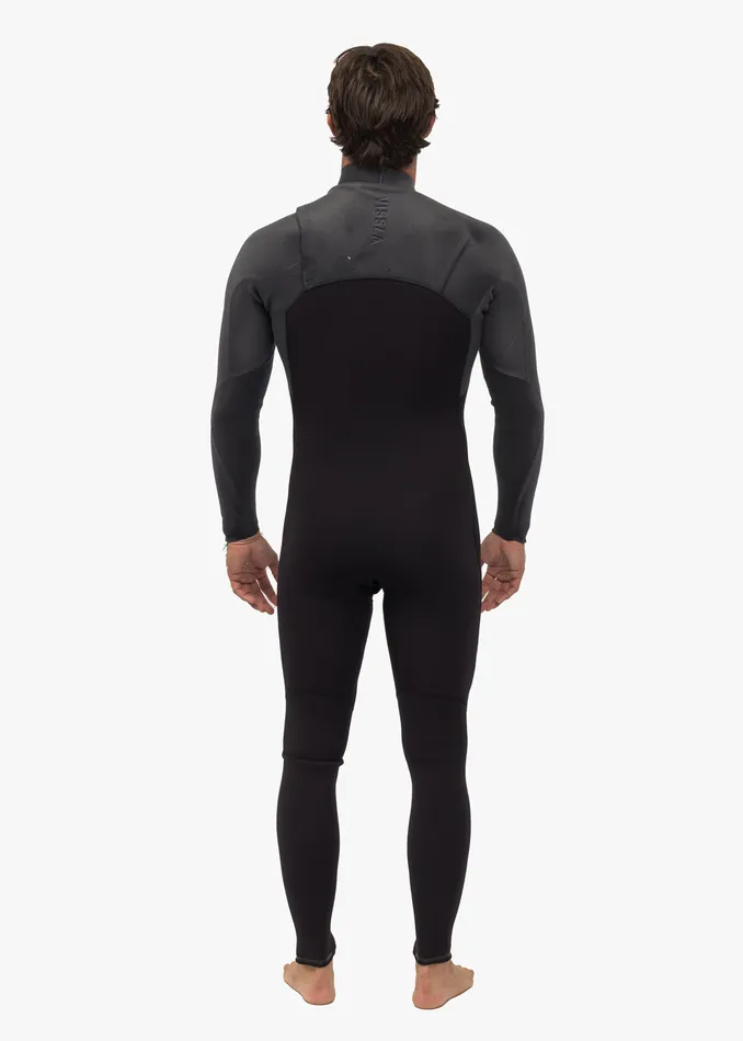 Vissla High Seas II 32 Full No Zip Wetsuit Charcoal Men High Seas Wetsuits Vissla High Seas II 32 Full No Zip Wetsuit Charcoal Men High Seas Wetsuits