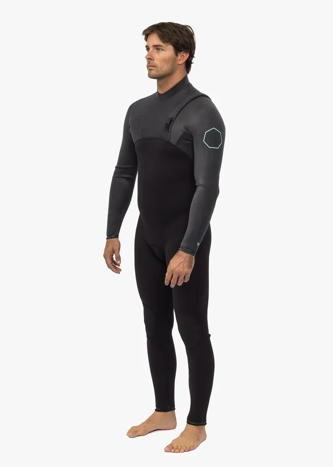 Vissla High Seas II 32 Full No Zip Wetsuit Charcoal Men High Seas Wetsuits Vissla High Seas II 32 Full No Zip Wetsuit Charcoal Men High Seas Wetsuits