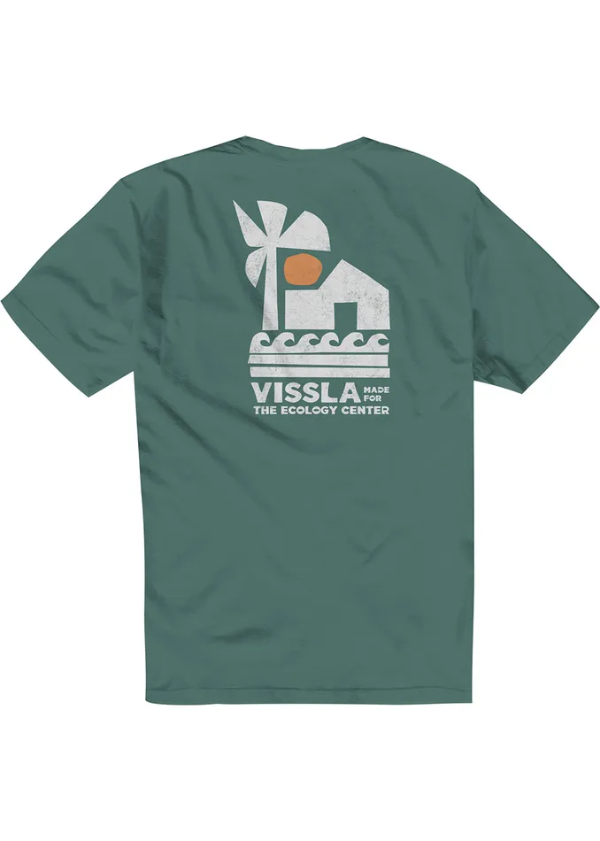 Vissla The Ecology Center Premium Pkt Tee Pine Men Premium Tees