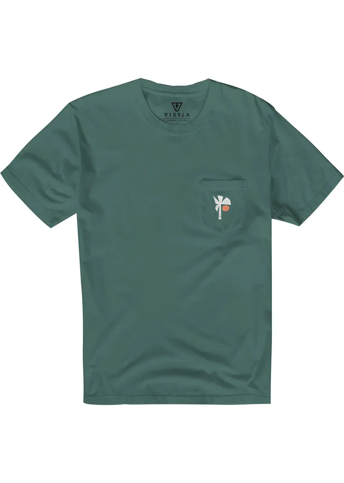 Vissla The Ecology Center Premium Pkt Tee Pine Men Premium Tees Vissla The Ecology Center Premium Pkt Tee Pine Men Premium Tees