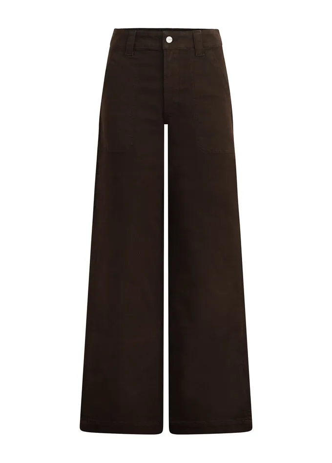 Wide Leg THE CHLOE UTILITY WIDE LEG Coffee Bean Joe8217s Jeans Women
