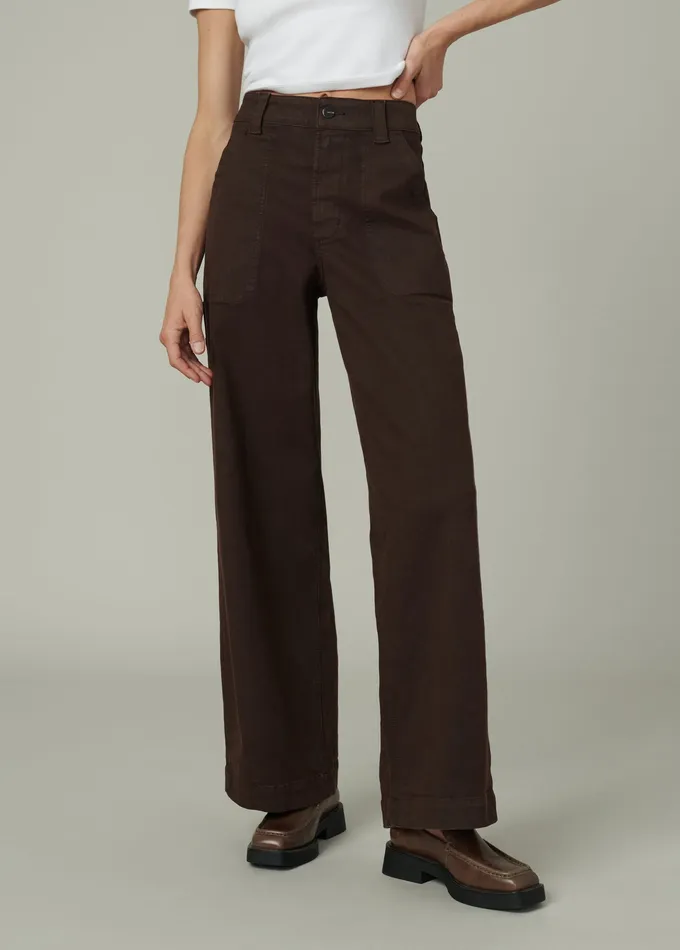 Wide Leg THE CHLOE UTILITY WIDE LEG Coffee Bean Joe8217s Jeans Women