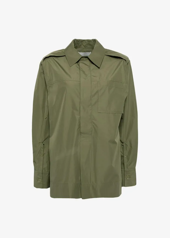 Women 31 Phillip Lim Classic Relaxed Shirt 8211 Olive The Frankie Shop Tops