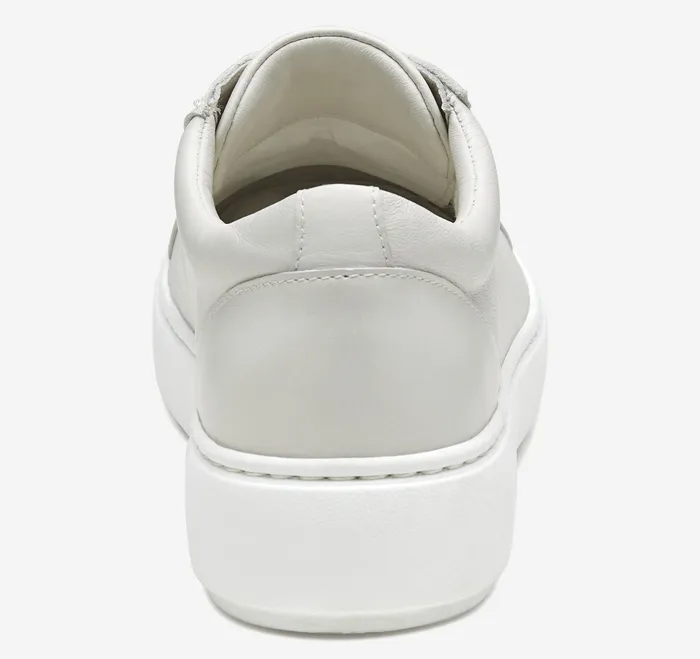 Women8217s Shoes Cammie LaceUp White Tumbled Full Grain 8211 Johnston and Murphy Women