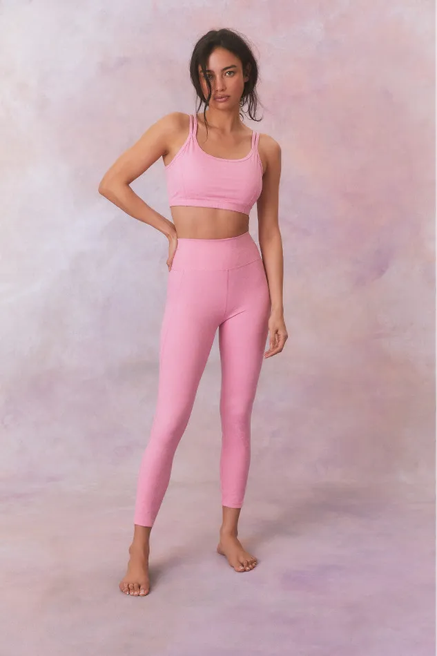 Women Active LoveShackFancy Aiden Bow Print Sports Bra Rosabelle