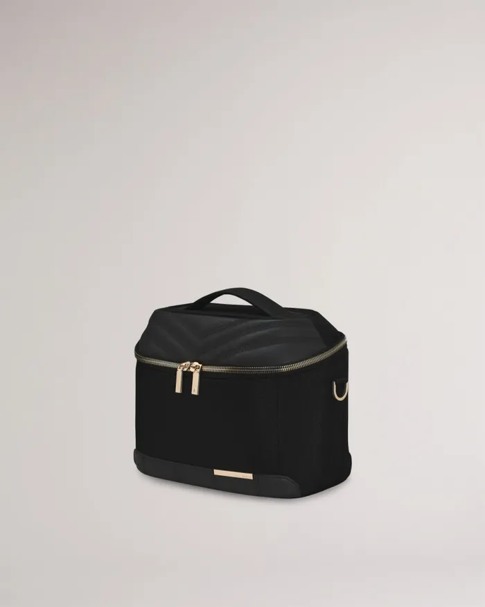 Women ALMIE 8211 Softside Vanity Case Black Ted Baker Suitcases and Travel Bags