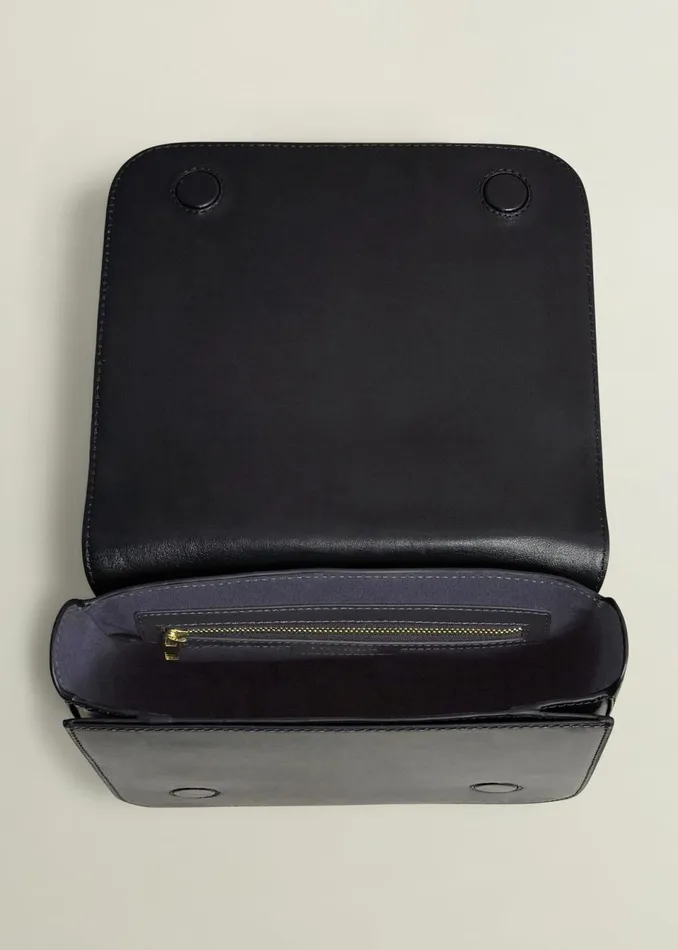 Women Bags Hobbs Keighley Leather Cross Body Bag Navy
