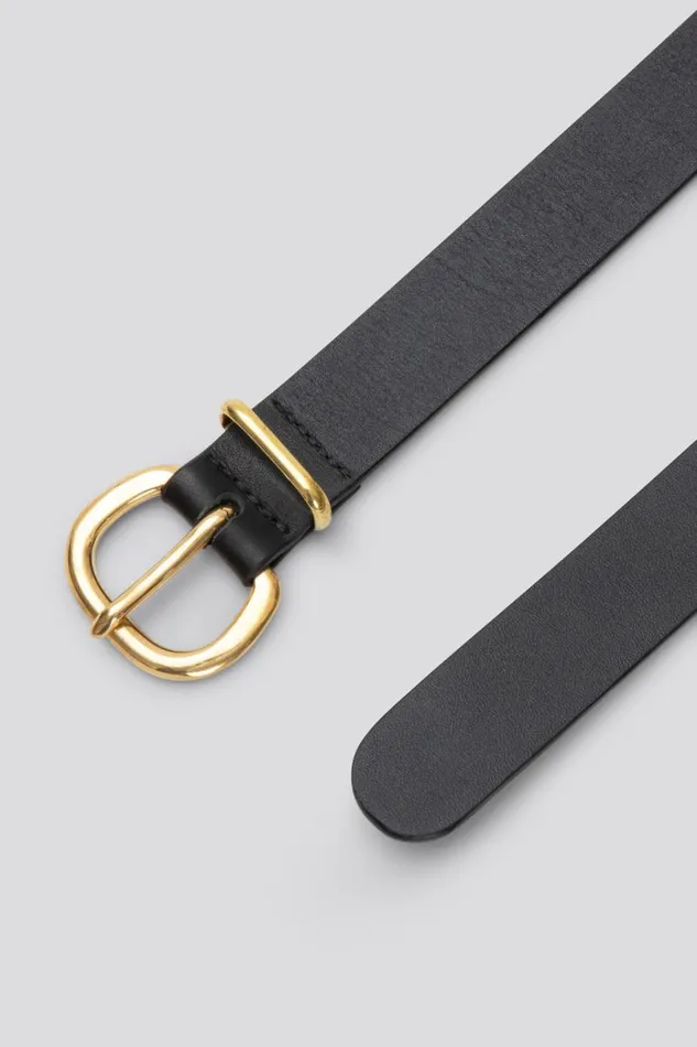 Women Belts Rachel Comey Thin Estate Belt Black