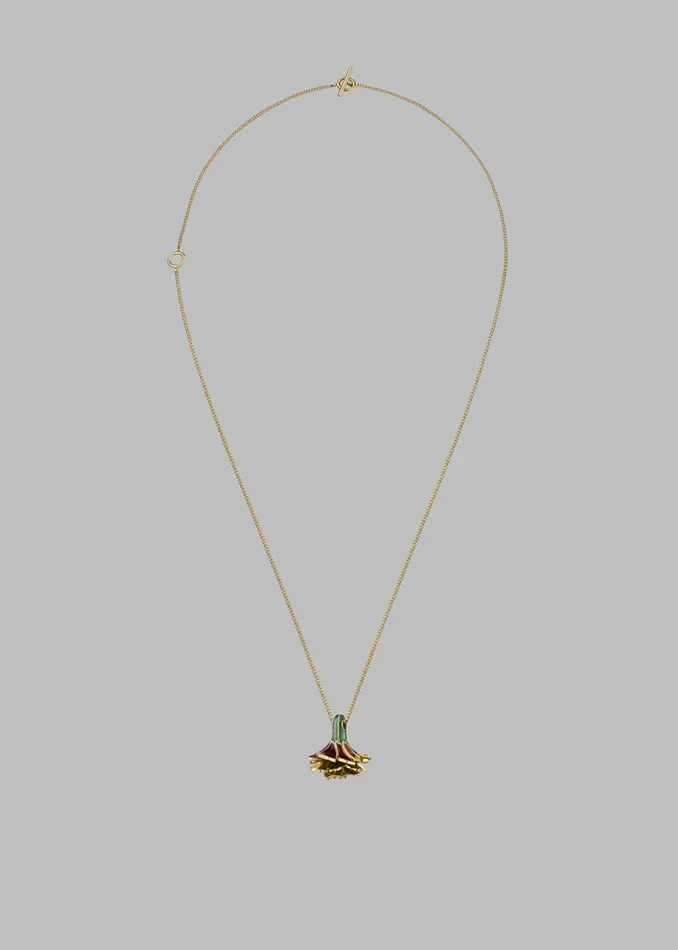 Women Bevza Marigold Pendant 8211 RedYellow The Frankie Shop