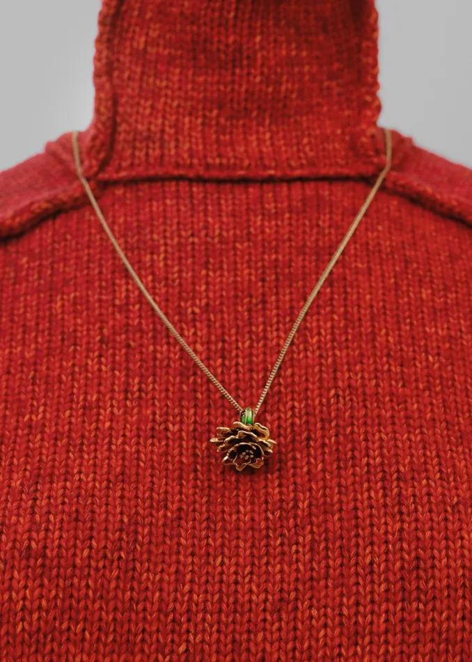 Women Bevza Marigold Pendant 8211 RedYellow The Frankie Shop
