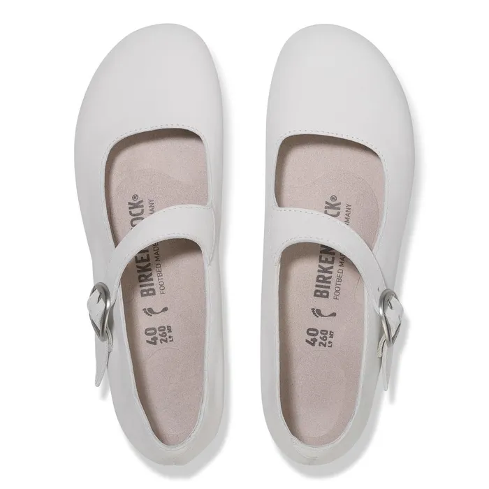 Women Birkenstock Ballet Flats Tracy Antique White
