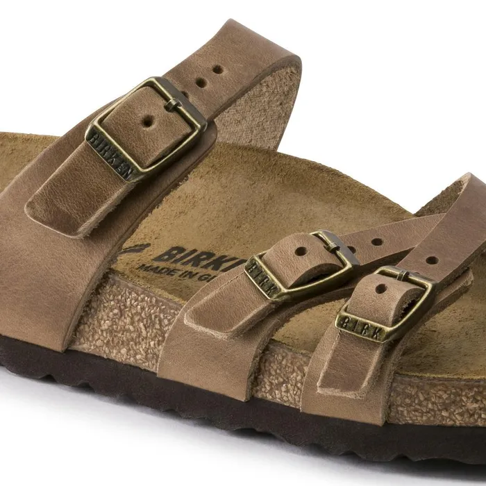 Women Birkenstock MultiStrap Franca Tobacco Brown