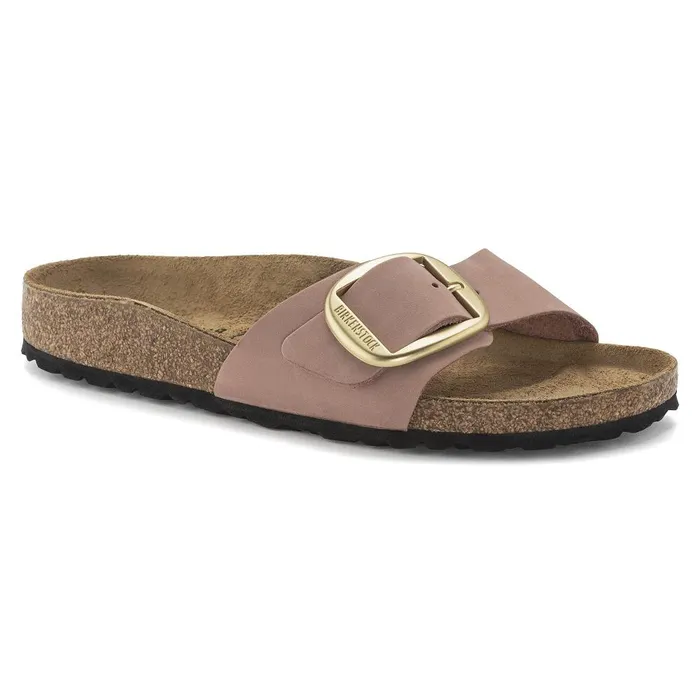 Women Birkenstock OneStrap Madrid Big Buckle Old Rose