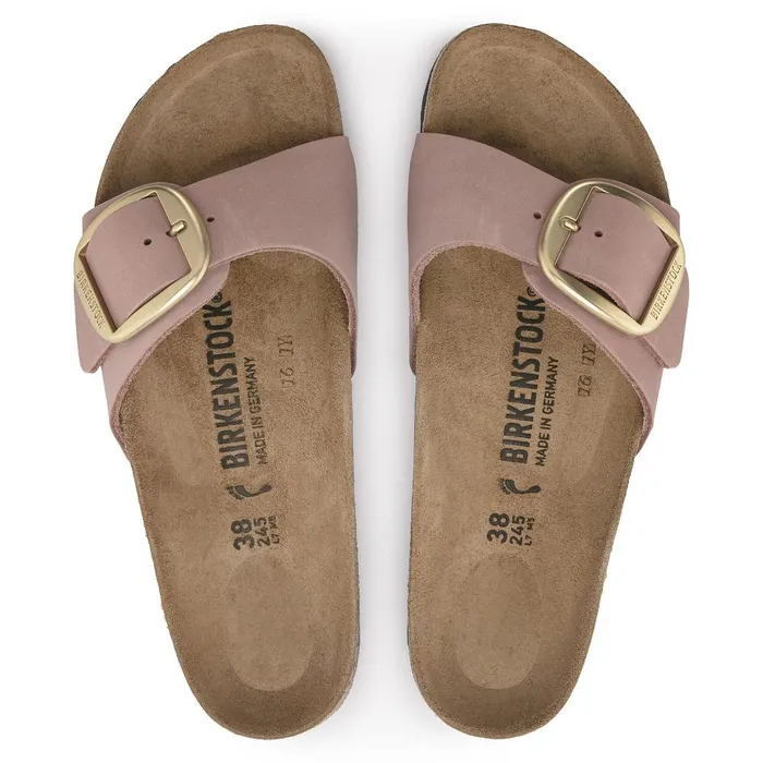 Women Birkenstock OneStrap Madrid Big Buckle Old Rose
