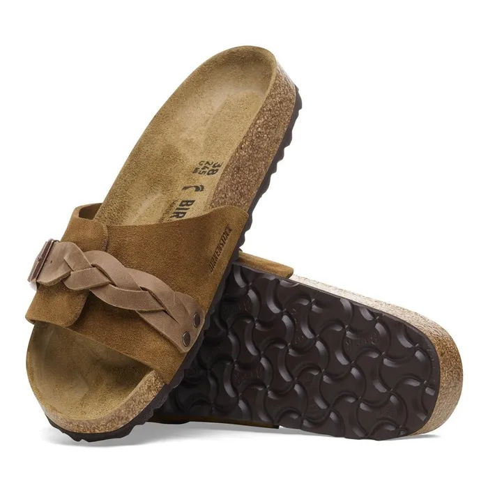 Women Birkenstock OneStrap Oita Braided Mink