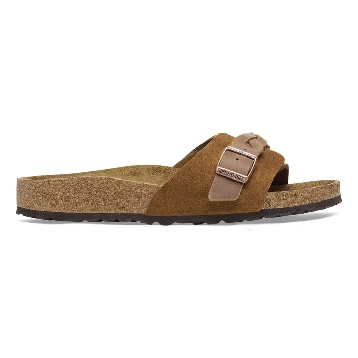 Women Birkenstock OneStrap Oita Braided Mink